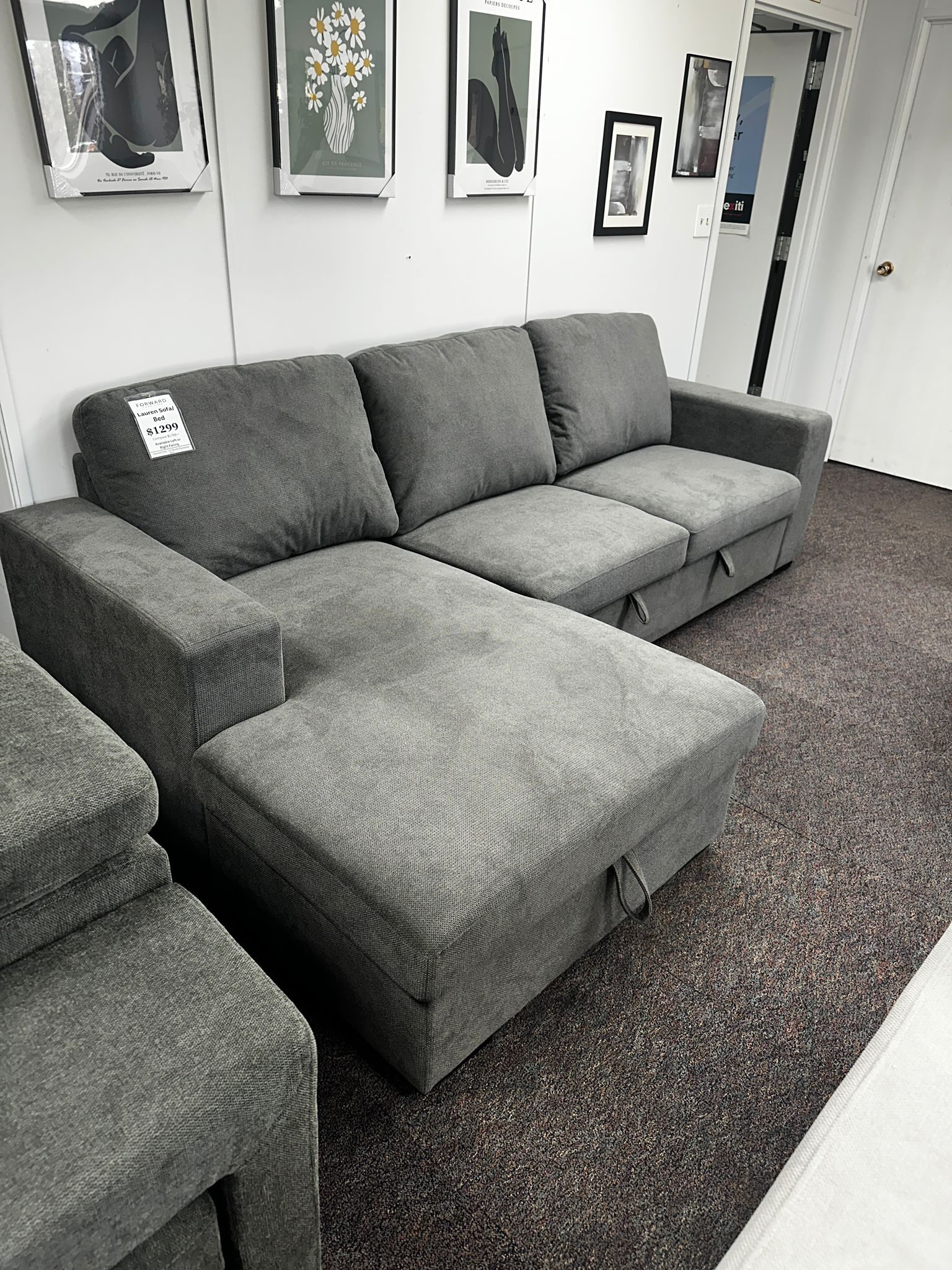 Lauren pull out sofa bed edmonton