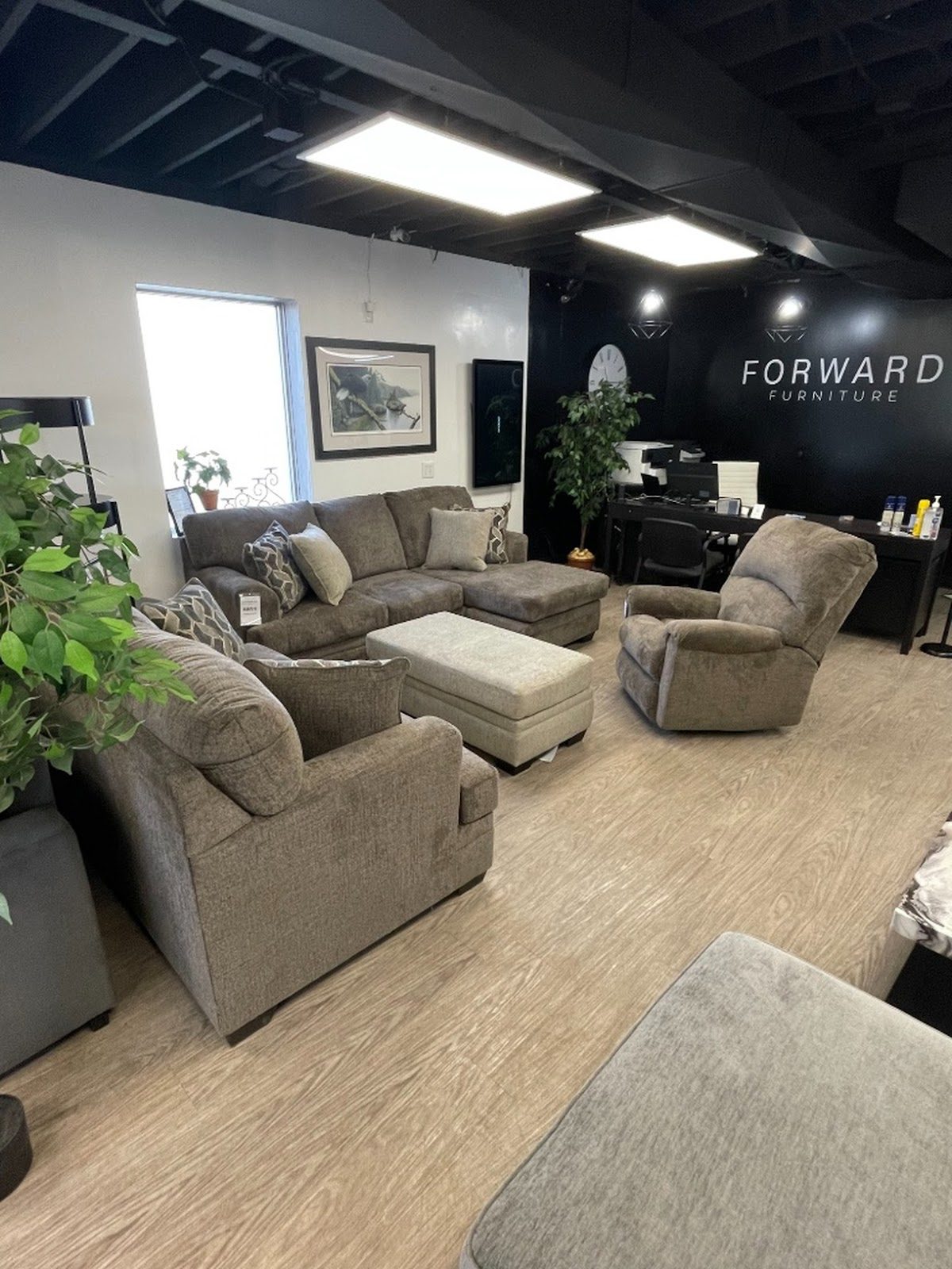 Ashley Stonemeade living room set featuring a matching sofa and loveseat at Forward Furniture Edmonton.