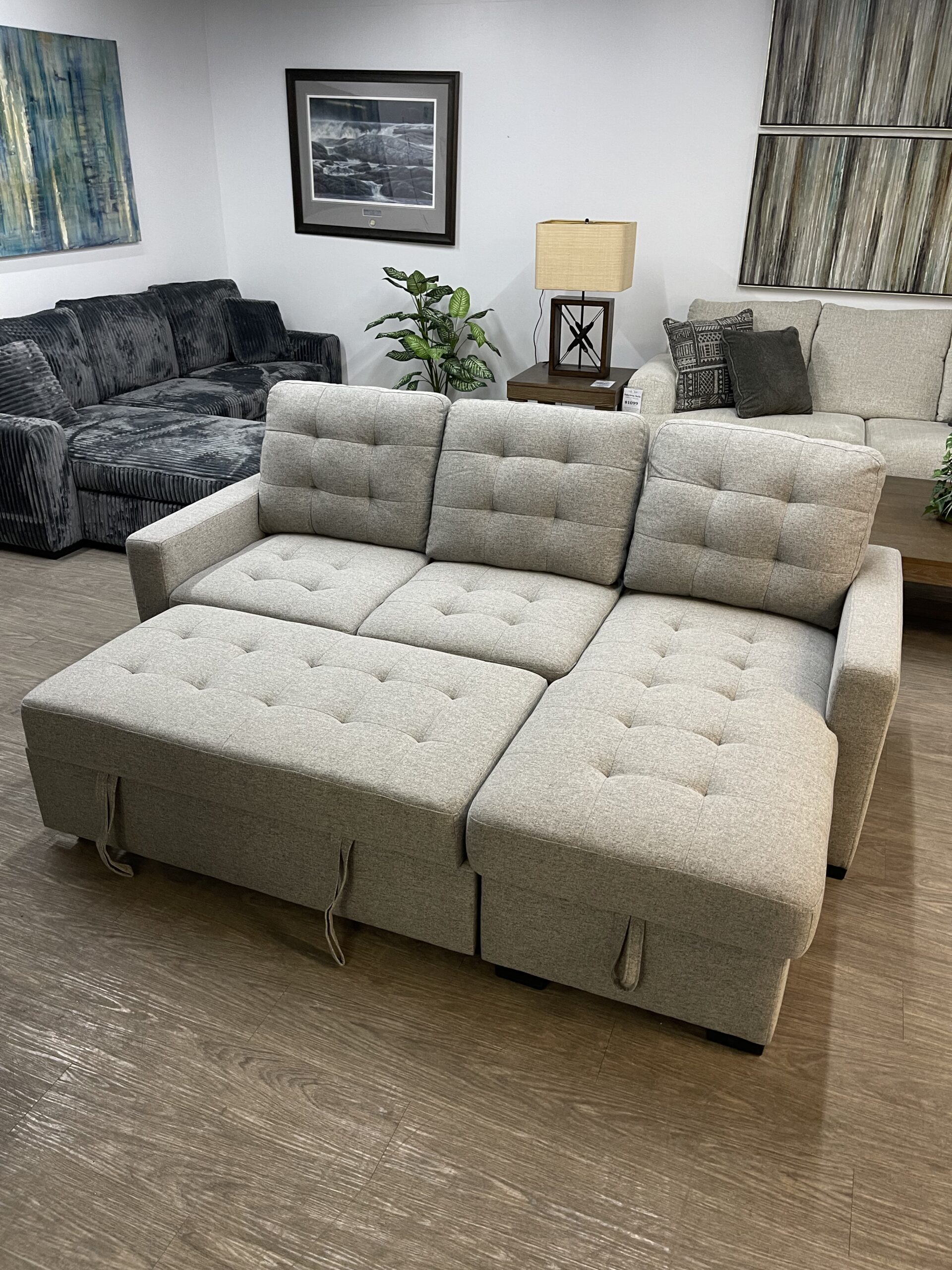 Pull out sofa bed storage west edmonton