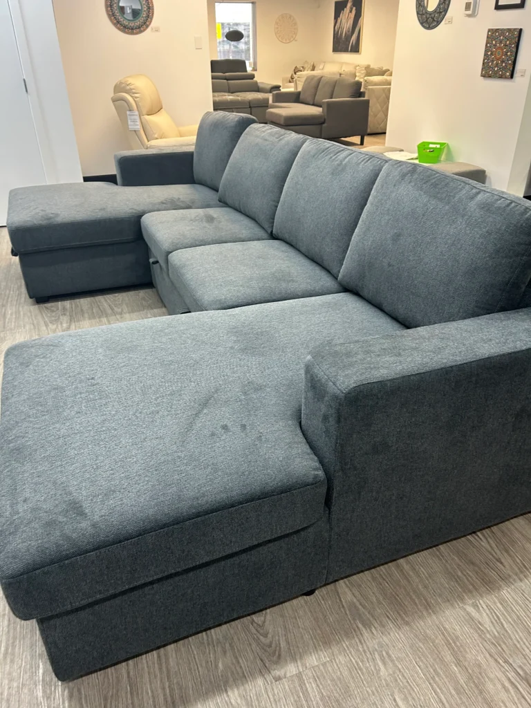 Edmonton Sofa Beds. The Liberty pull out sofa bed with double storage chaise,